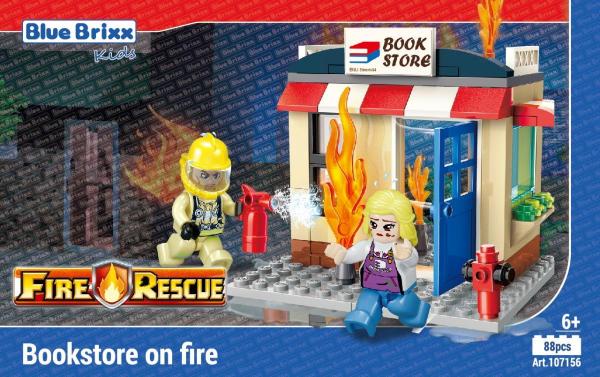 City Fire Rescue: Bookstore on fire