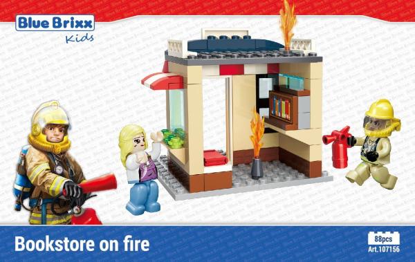 City Fire Rescue: Bookstore on fire