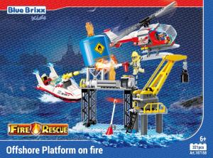 City Fire Rescue: Offshore plattform in fire