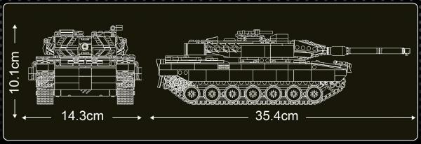 ferngesteuerter Leopard 2 Kampfpanzer