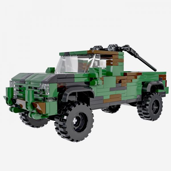 Militärischer Pickup