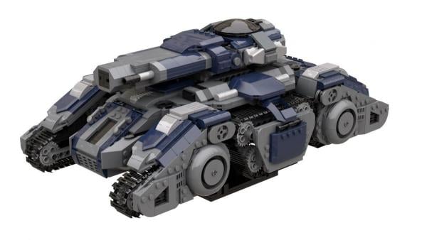 Futuristic Siege Tank
