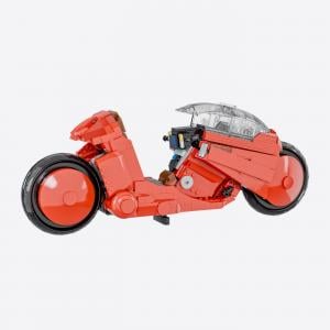 Futuristic Red Motorbike