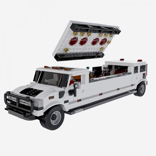 Big US Offroader Partylimousine