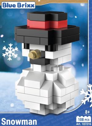 Snowman (diamond blocks)