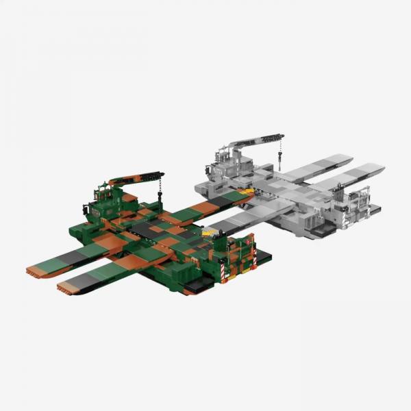 Amphibian M3 floating rapid bridge, Bundeswehr