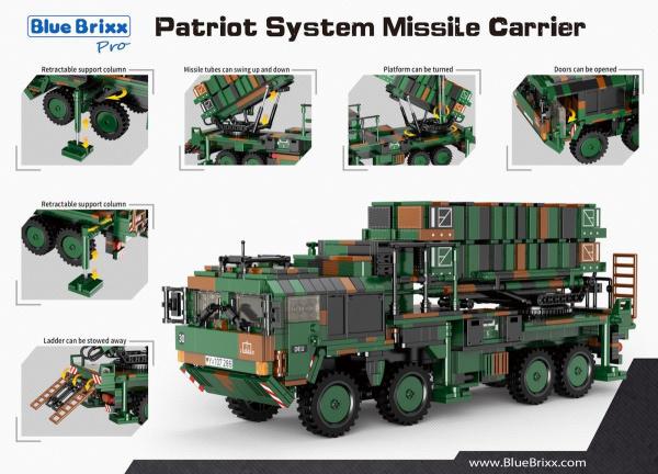 Patriot System Missile Carrier, Bundeswehr