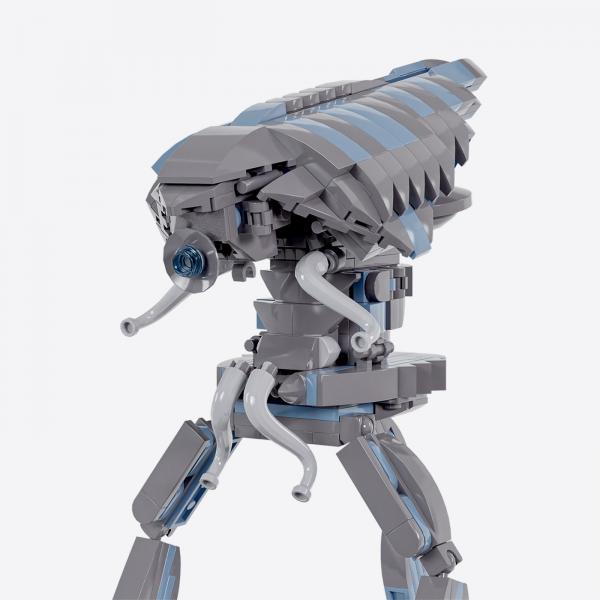 Diorama: three legged world destroyer