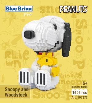 Snoopy und Woodstock (diamond blocks)