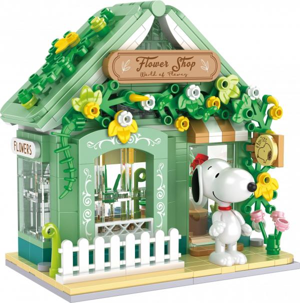 Snoopy´s flower shop