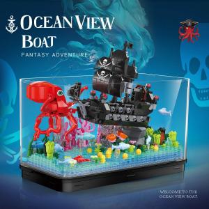 Ocean view boat (mini blocks)