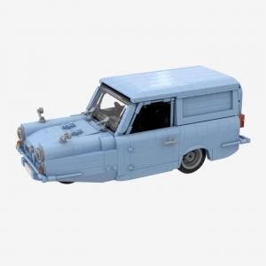 English three-wheeled van