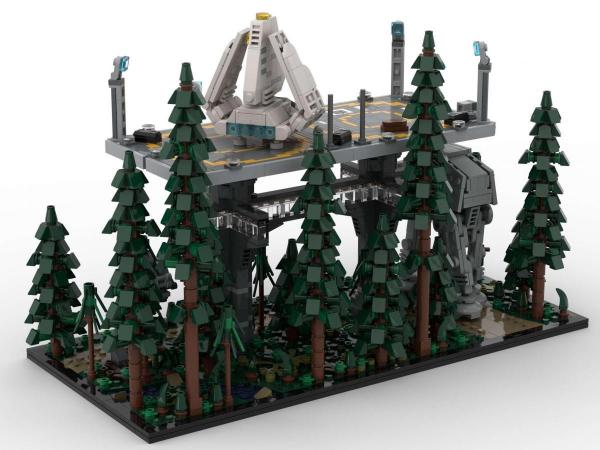 Imperial Arrival on the Forest Moon