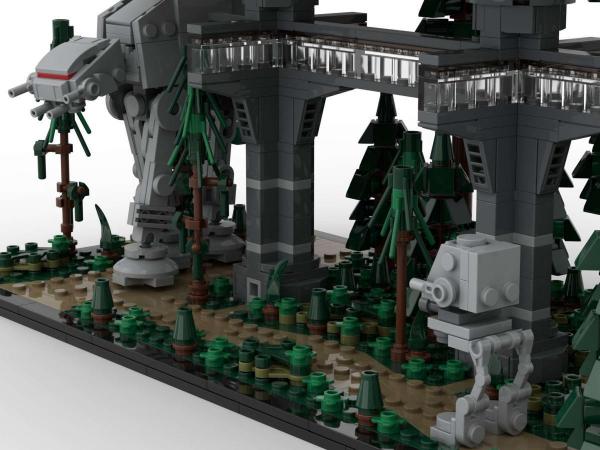 Imperial Arrival on the Forest Moon