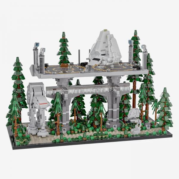 Imperiale Ankunft auf dem Waldmond