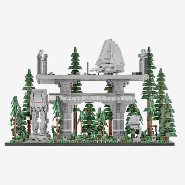 Imperiale Ankunft auf dem Waldmond