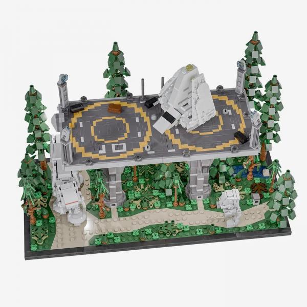 Imperiale Ankunft auf dem Waldmond