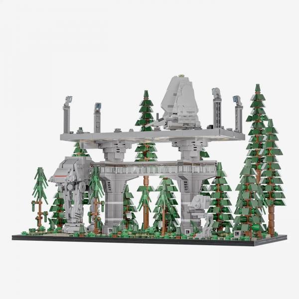 Imperiale Ankunft auf dem Waldmond