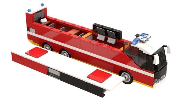 Feuerwehr Bus 2 in 1