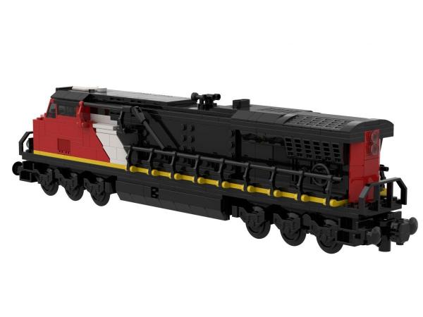 Lokomotive GE ES44AC Rot