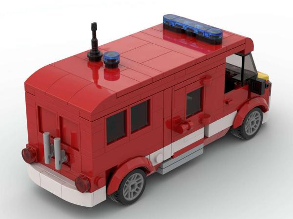 Feuerwehr Kleinbus Einsatzzentrale