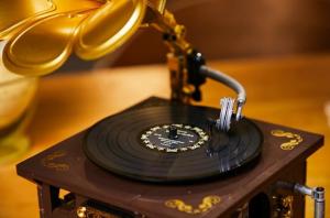 Retro gramophone