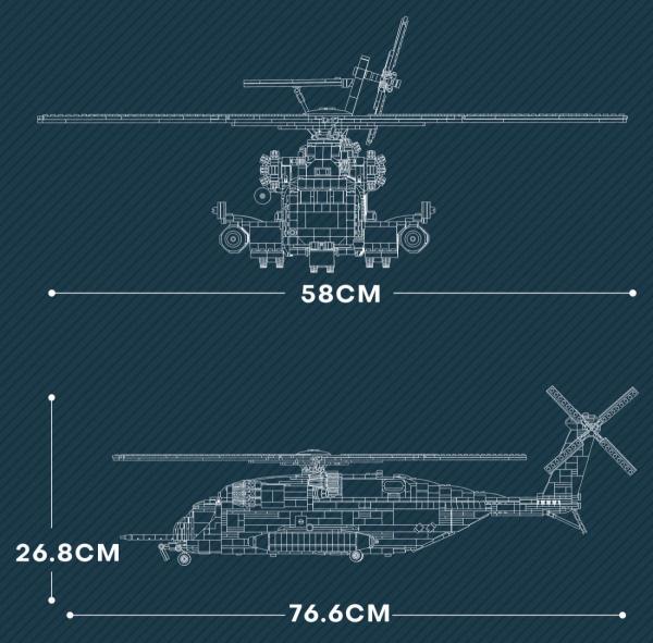 CH-53 Transport helicopter