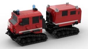 Fire Brigade Firefighting Track Vehicle
