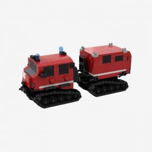 Fire Brigade Firefighting Track Vehicle