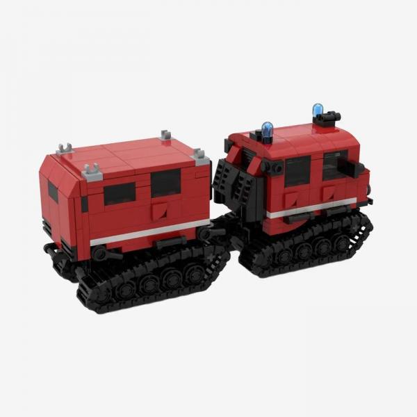 Fire Brigade Firefighting Track Vehicle