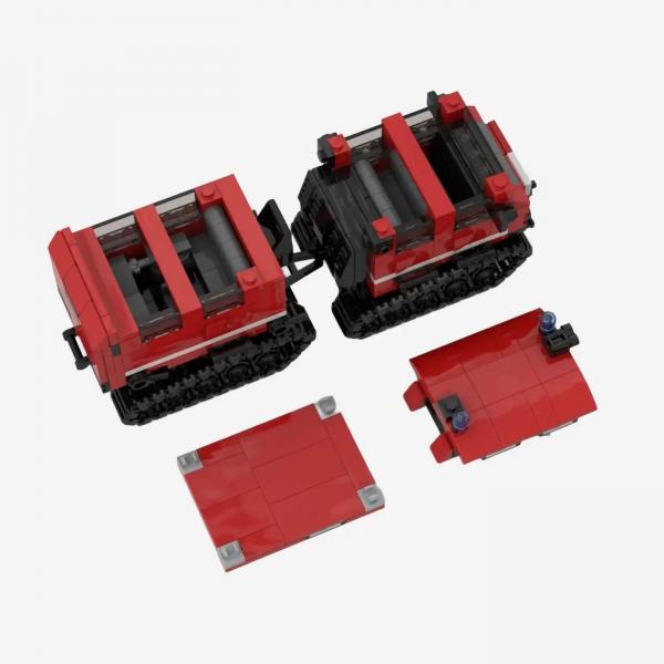 Fire Brigade Firefighting Track Vehicle