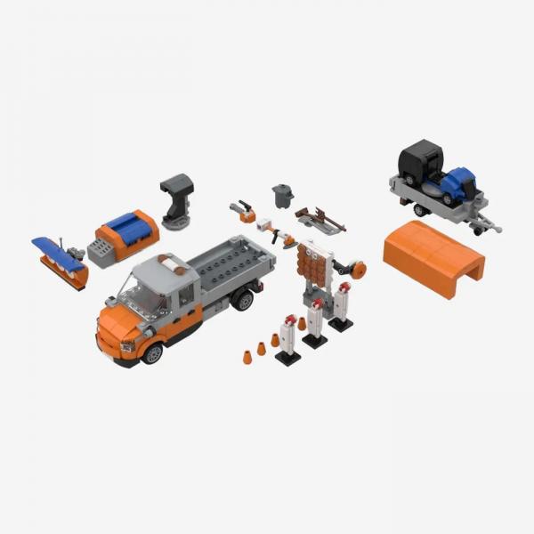 Kommunaler Pritschenwagen 3 in 1