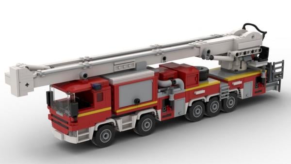 Fire brigade Large articulated platform