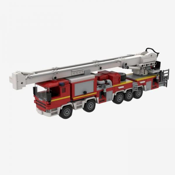 Fire brigade Large articulated platform