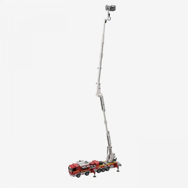 Fire brigade Large articulated platform