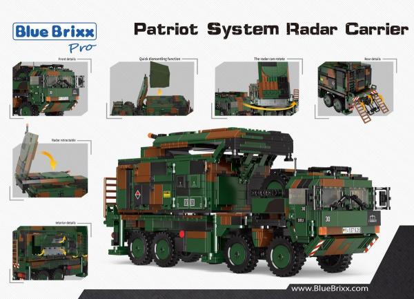 Patriot system radar carrier, Bundeswehr