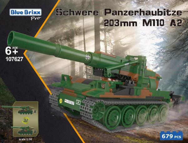 Heavy 203mm M110 A2 self-propelled howitzer, Bundeswehr