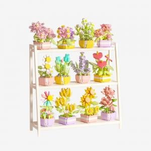 Potted plants (diamond blocks)