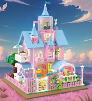 Pink castle (mini blocks)