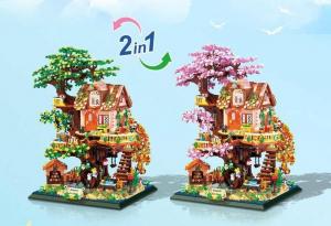 Romantic tree house (mini blocks)