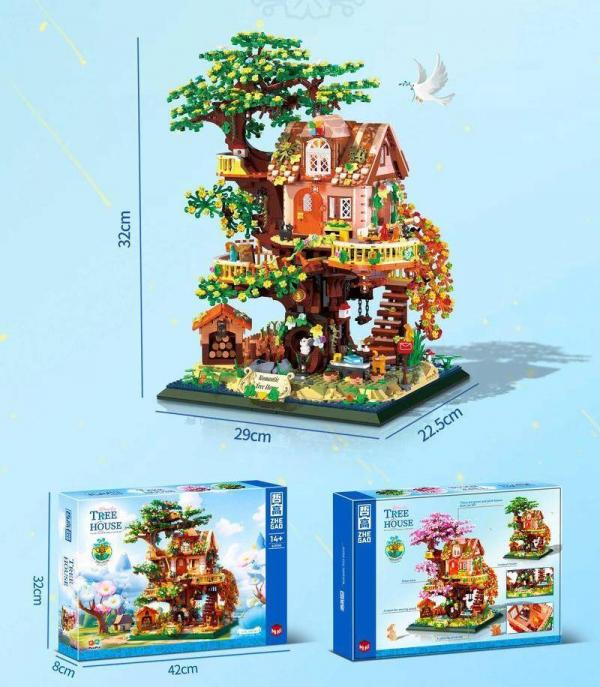 Romantic tree house (mini blocks)