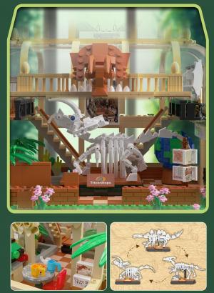 Dinosaur museum (mini blocks)