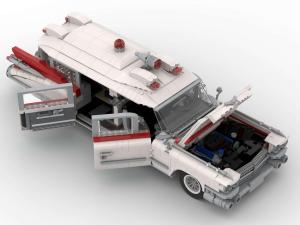 American Ambulance 1959 white