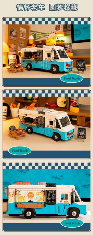 Retro food truck