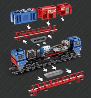 G2000 Güterzug-Lokomotive