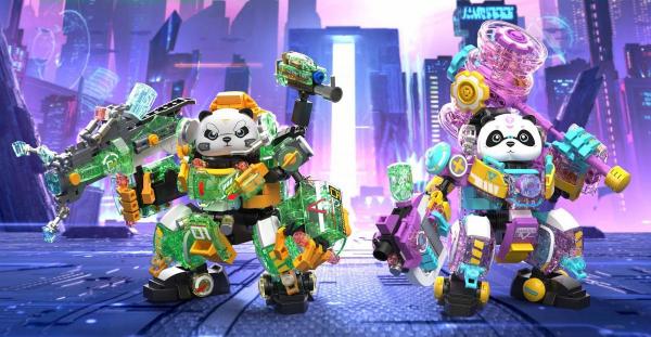 Panda Mecha: Fubao (mini blocks)