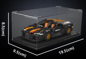 Supersportwagen in schwarz/orange