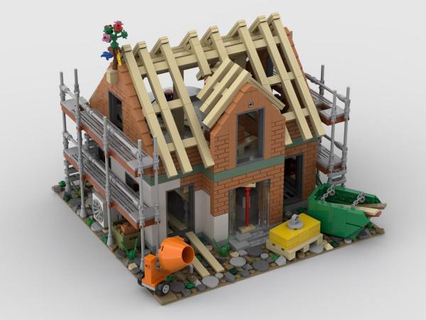 Detached House in Construction