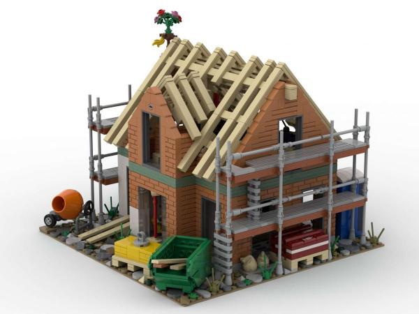 Detached House in Construction