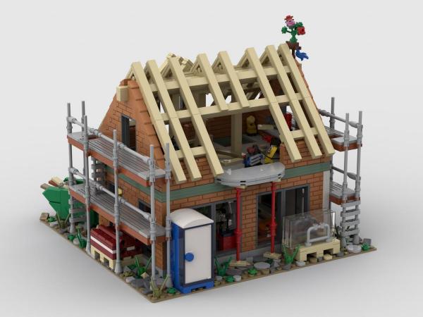 Detached House in Construction